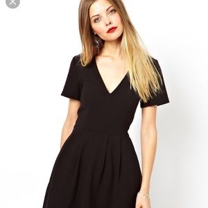 ASOS black dress